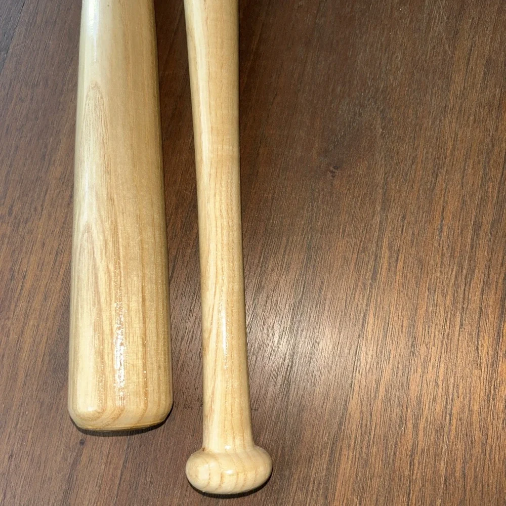 Vintage 1998 Rawlings Mark McGwire Single Season Home Run Record Mini Bat Pair